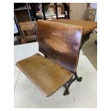 Early School Desk from Riley school