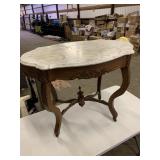 Marble Top Lamp Table