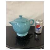 Blue Fiesta Covered teapot