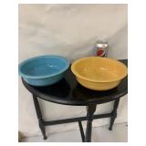 2 8 1/2" Fiesta Bowls