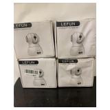 4 Wireless IP cameras still in original boxes