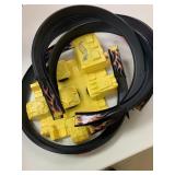 Box toys- hot wheels race track, Bigfoot, etc.