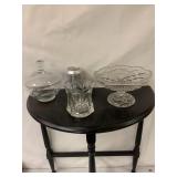 Pressed spooner and candy dishes