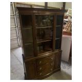 Mahogany China Caninet