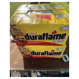2 boxes Dura-Flame Logs