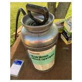 Stainless steel sprayer