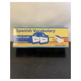 Spanish Vocabulary flash cards