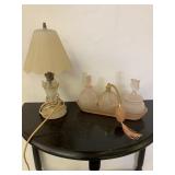 Night light and dresser set