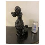 Cast iron dog bank