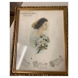 Apple Blossom calendar - 1912