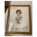 North fork WV Bank Calendar - 1912