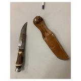 Compass Hunting Knife