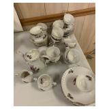 Snack and tea set - Made in Japan