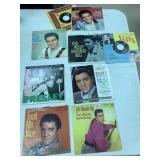 Stack .45 RPM records- lots Elvis