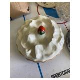 Bargain box miscellaneous serving trays, pie plate