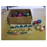 Vintage Christmas bulbs, Shiny Brite & others