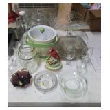Collectible glassware & decor