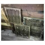 Iron furnace grates