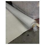 Partial roll of carpet