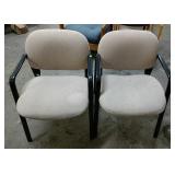Pair of office chairs