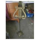 Brass music stand