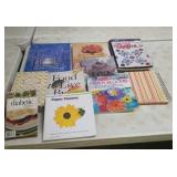 Decorating, quilting,cooking, wedding books
