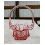 Art glass basket