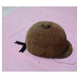 Vintage equestrian helmet