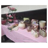 Floral decor items