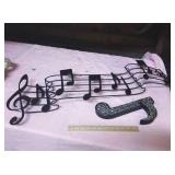 Musical notes decor