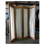 4 paneled Room divider