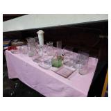 Crystal glassware group