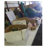 Floral arranging items, planters, etc.