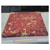 2 large canvas art pieces