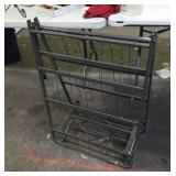 Metal folding cot frame