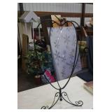 Hampton Bay Metal flower basket stand