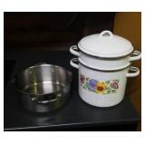 Wearever 5 qt pan & steamer
