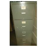 4-drawer filing cabinet