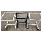 Rolling desktop filing system