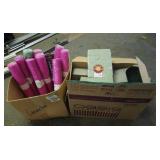 10 rolls decorative mesh ribbon & floral styrofoam