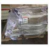 Pallet of corrugated shipping & display boxes.