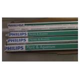 9 Philips T8 48" 32 watt bulbs
