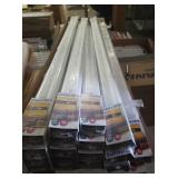 19 packages- T8 48" light bulbs, 2 per box