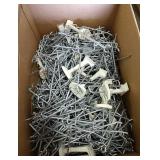 Box of 500+ pegboard hooks