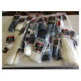 35+ bags misc size zip ties