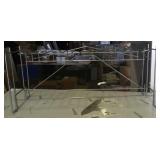 30" metal display rack