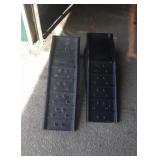 Pair 7,000 pound auto ramps