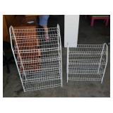 2 Wire shelf units