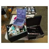 Decorative boxes with jewelry & soaps