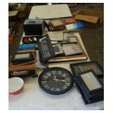 Picture frames, CDs,  & books